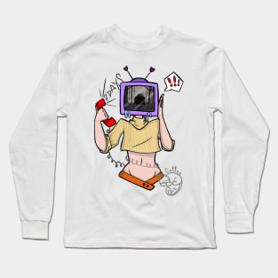 TV Girl Long Sleeve T-Shirt